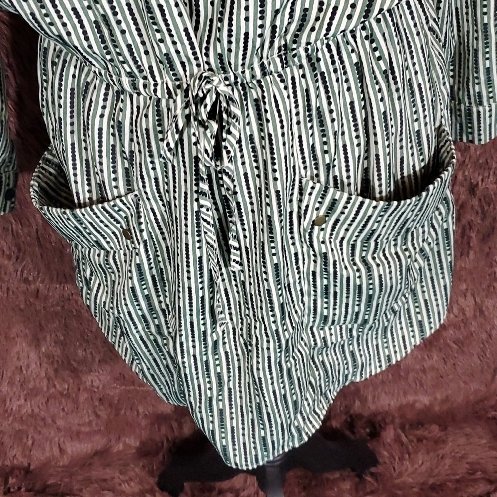 Gap Factory Drawstring Pullover Dress - Picture 2 of 6